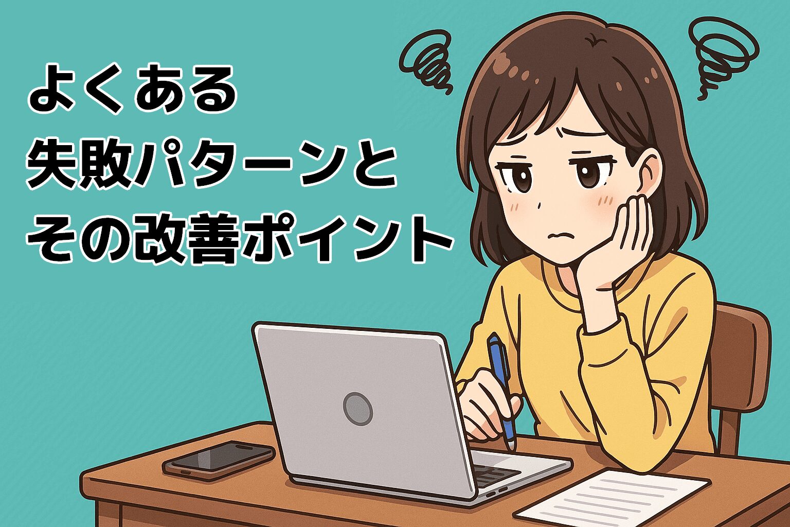 よくある失敗パターンとその改善ポイント